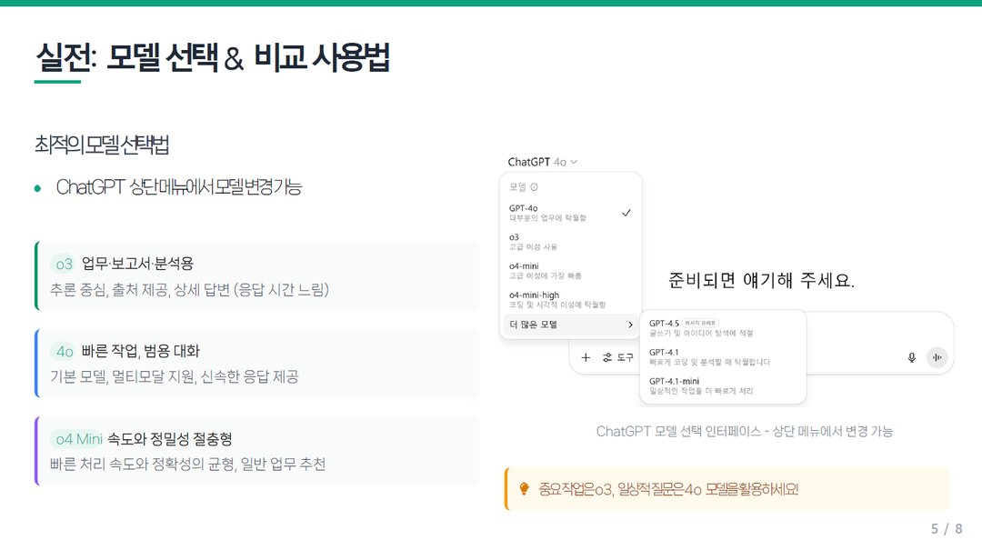 GPT로 업무효율 높이는 꿀팁 (딥리서치 & 챗봇 만들기) 설명 이미지 6