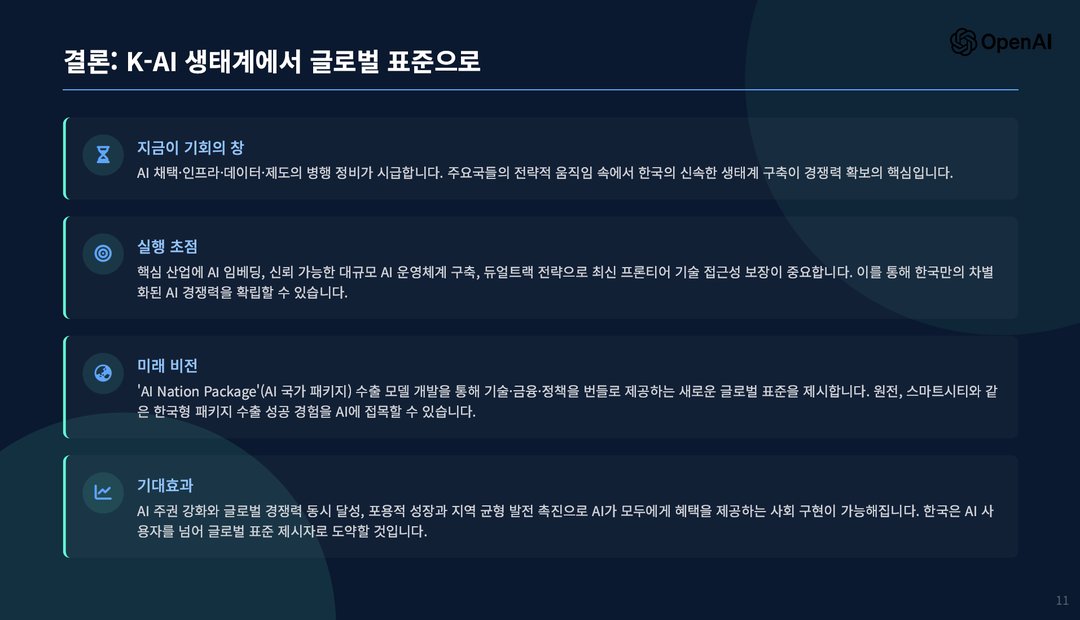오픈AI, 한국을 위한 AI 경제 전략(청사진) 공개 설명 이미지 14
